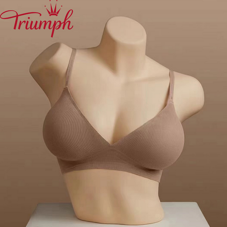 Triumph - Sutien moale fără cusături pentru slăbit cu talie[75A-110E]